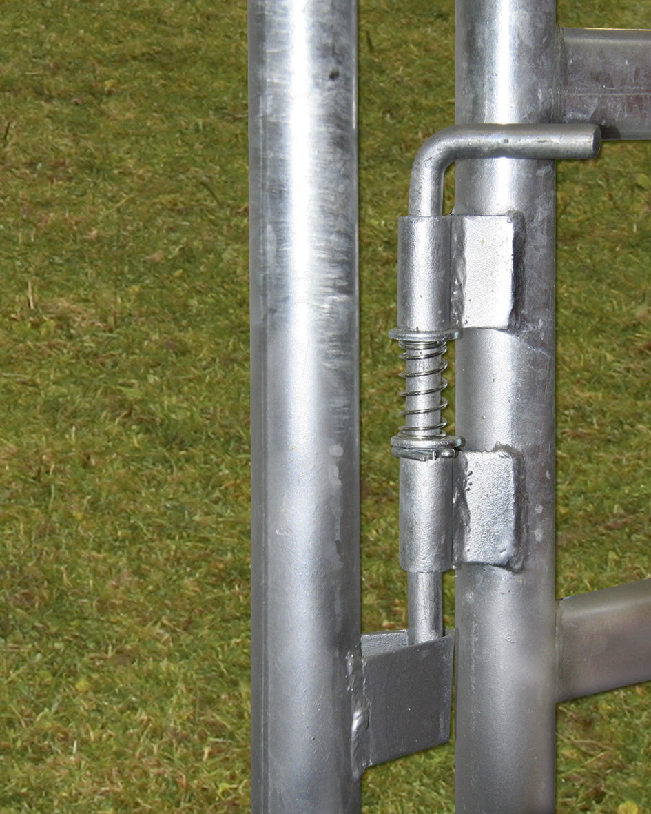 Kerbl Weidepanel mit Tor, Metall feuerverzinkt