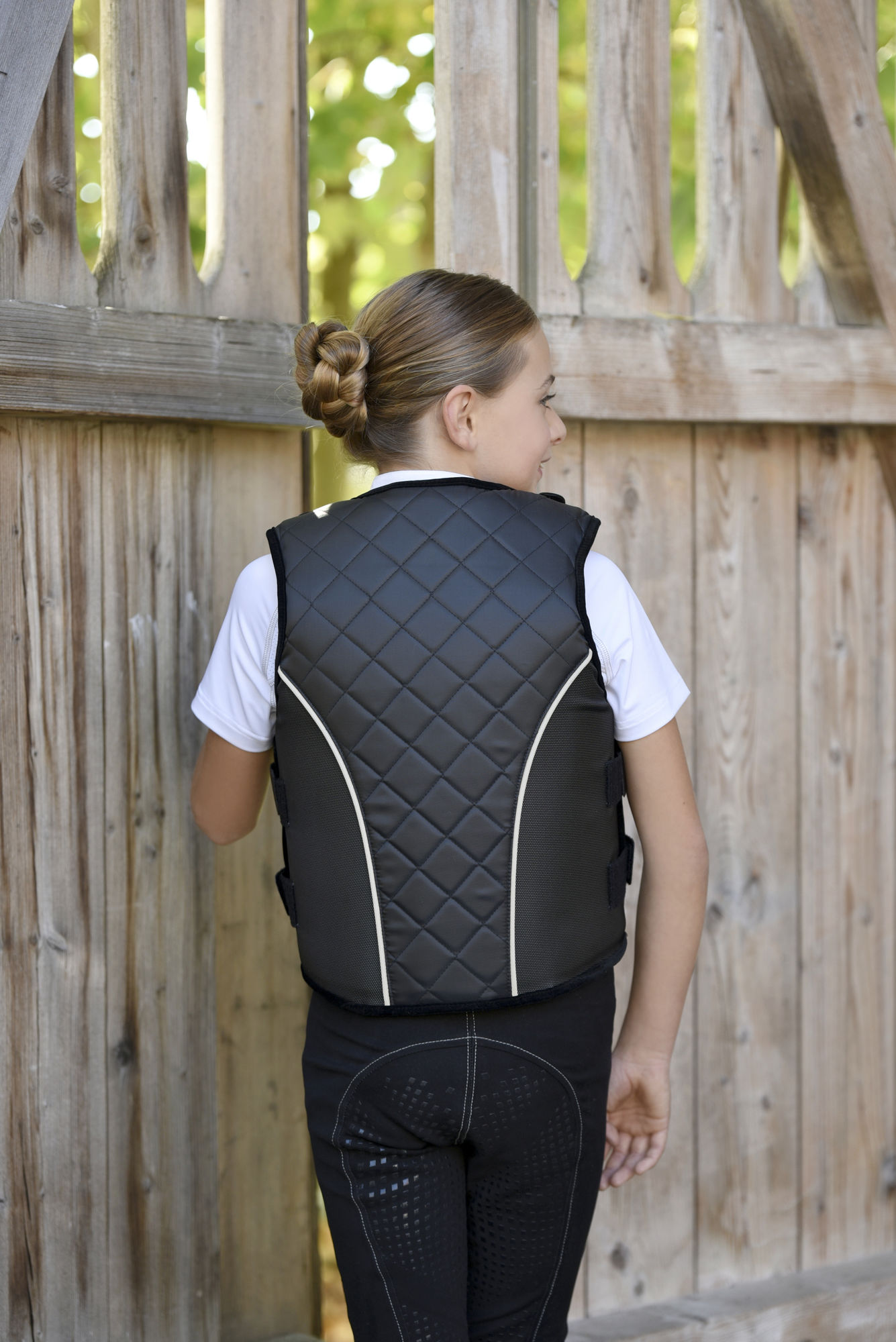 Covalliero Sicherheitsweste ProtectoFlex 315, Kinder, schwarz