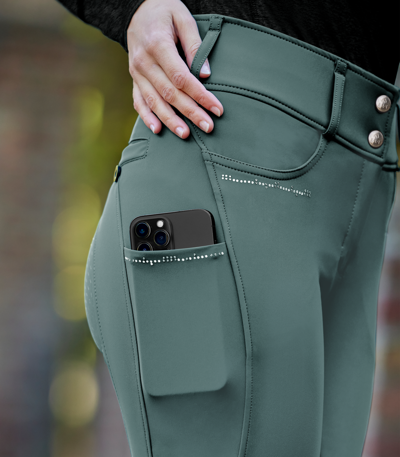 E.L.T Reitleggings "Mathilda Glam" High Waist