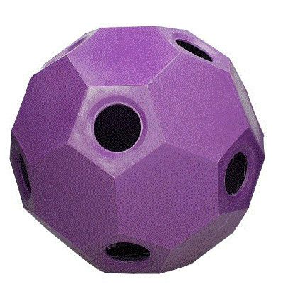 USG Spiel- und Fütterungsball "Happy Hay Play" gr. Löcher, 70 mm