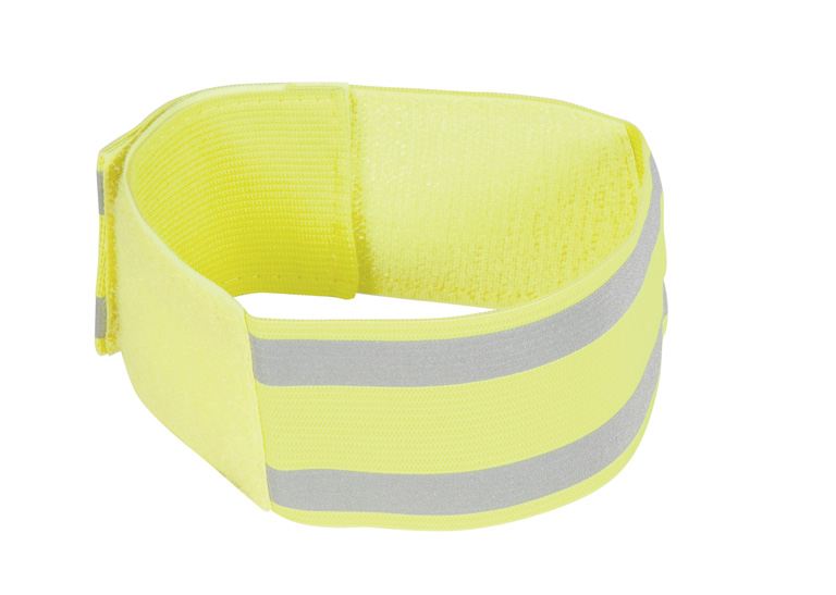 Reflexbandage, lemon/silber, 4er-Set