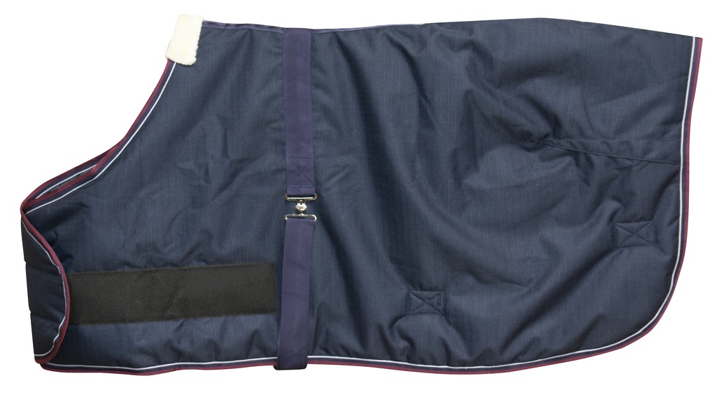 EQUITHÈME "TYREX 1200D" Fohlendecke, marineblau/bordeaux, Weidedecke, Stalldecke