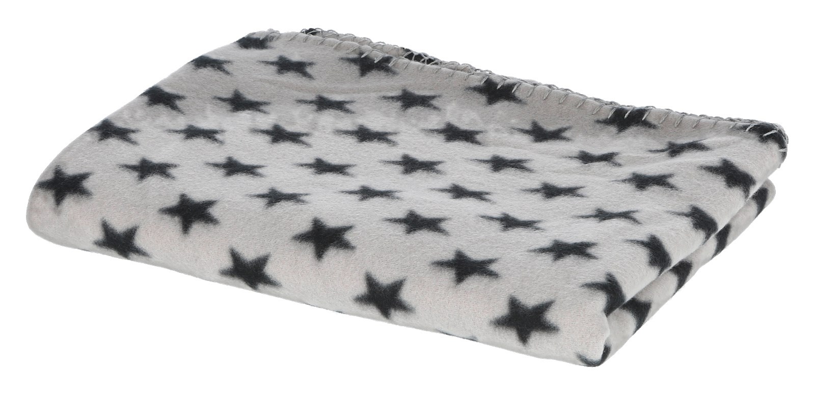 Kerbl Hundedecke "Stella",mit Sternenmotiv, grau