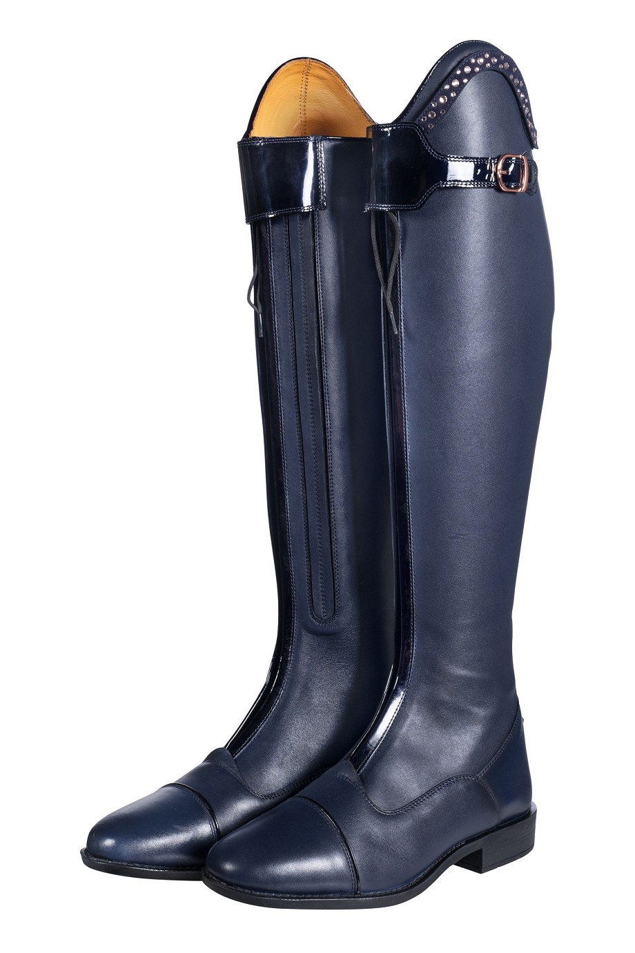 HKM Reitstiefel -Trinity- normal/extra weit dunkelblau