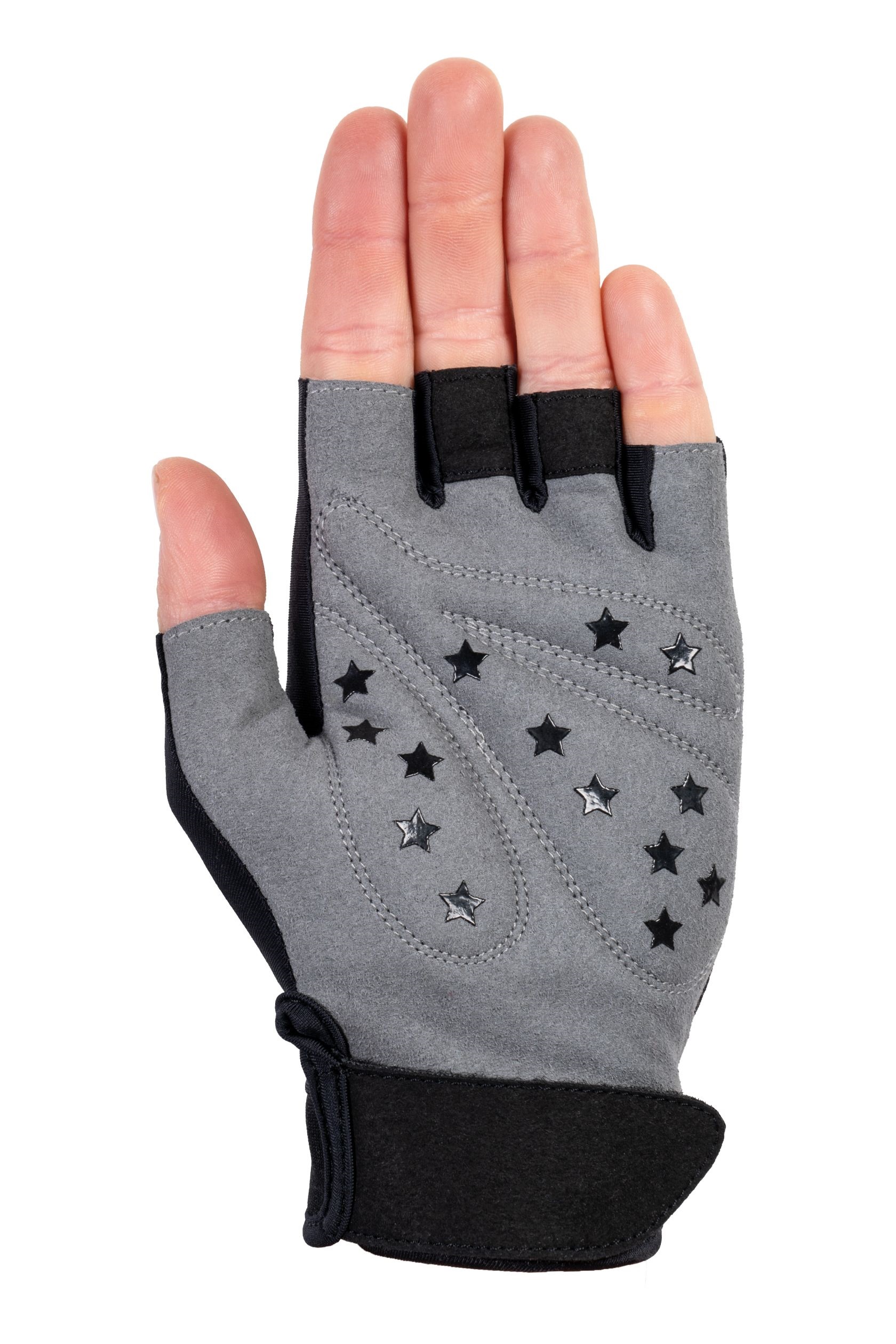 HKM Hobby Horsing Handschuhe, schwarz