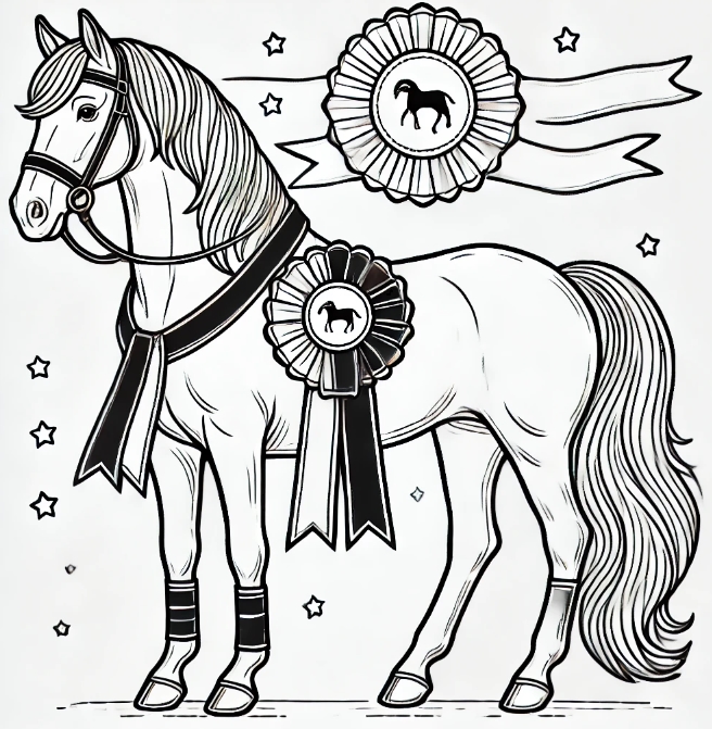 Das grosse Malbuch "Hobby Horsing" - das Original!