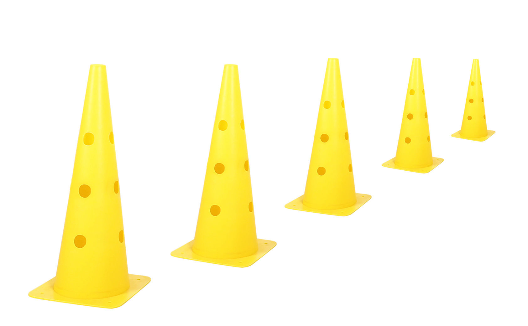 Kerbl Pylonen-Hürden Set "Agility", gelb, 9-teilig