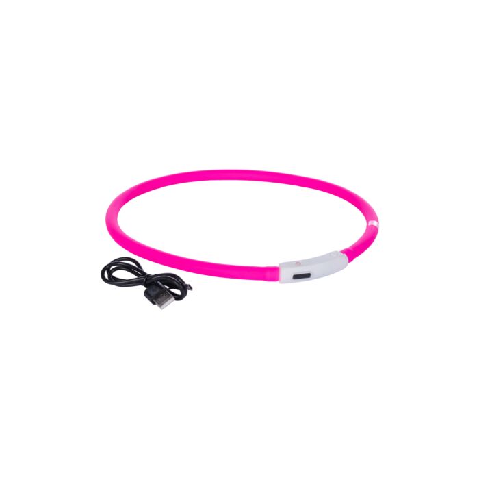 HKM Leuchthalsband für Hunde -LED-,gelb,Sale