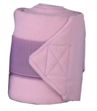 HKM Polarfleecebandagen, 4er Set, atmungsaktiv