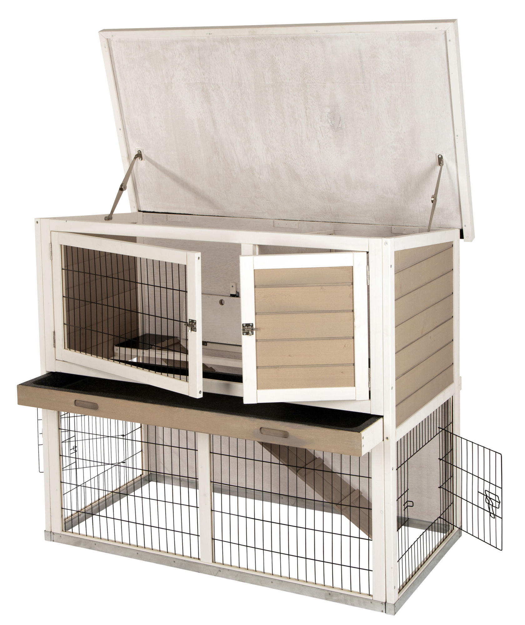Kerbl Ersatzwanne für "Nagerstall Lucky", Kunststoff, 104 x 37 x 6 cm
