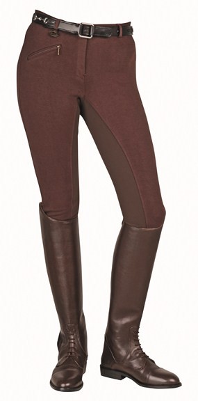 HKM Kinderreithose "Basic Belmtex, 3/4 Besatz