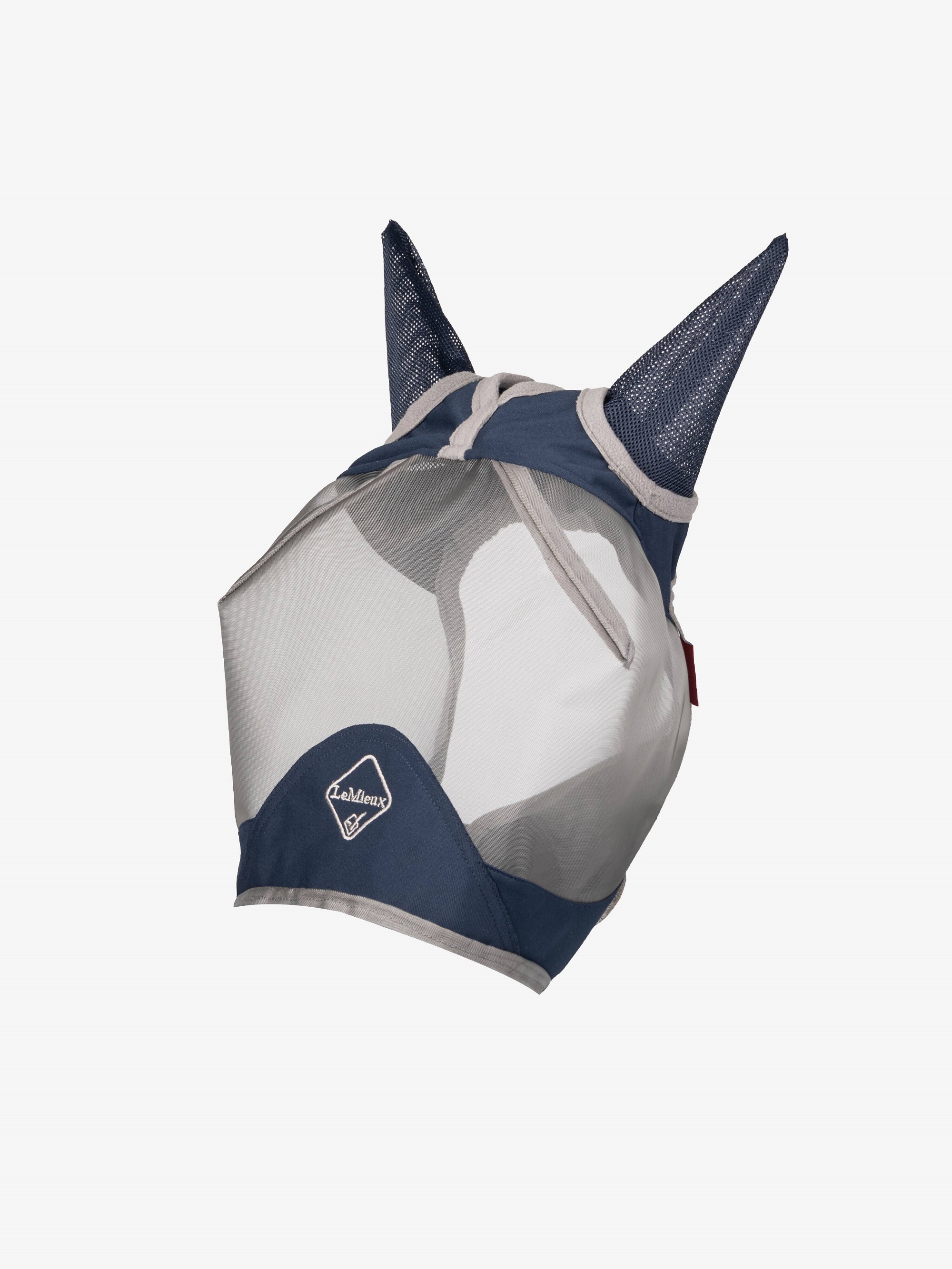 LeMieux Armour Shield Pro Half Fliegenmaske, mit Ohrenschutz, navy