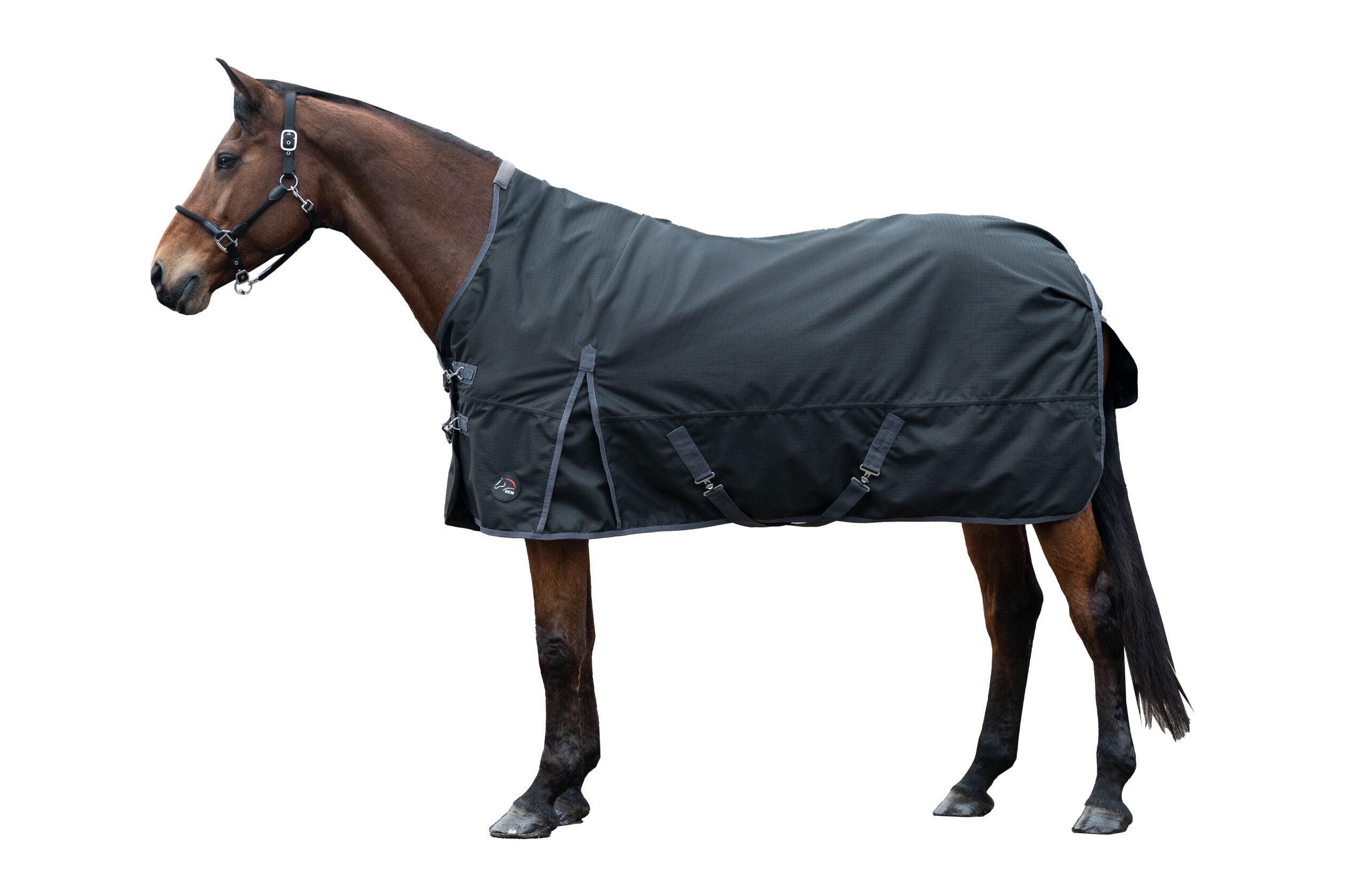 HKM Highneckdecke "Glasgow" 1200D mit Fleecefutter