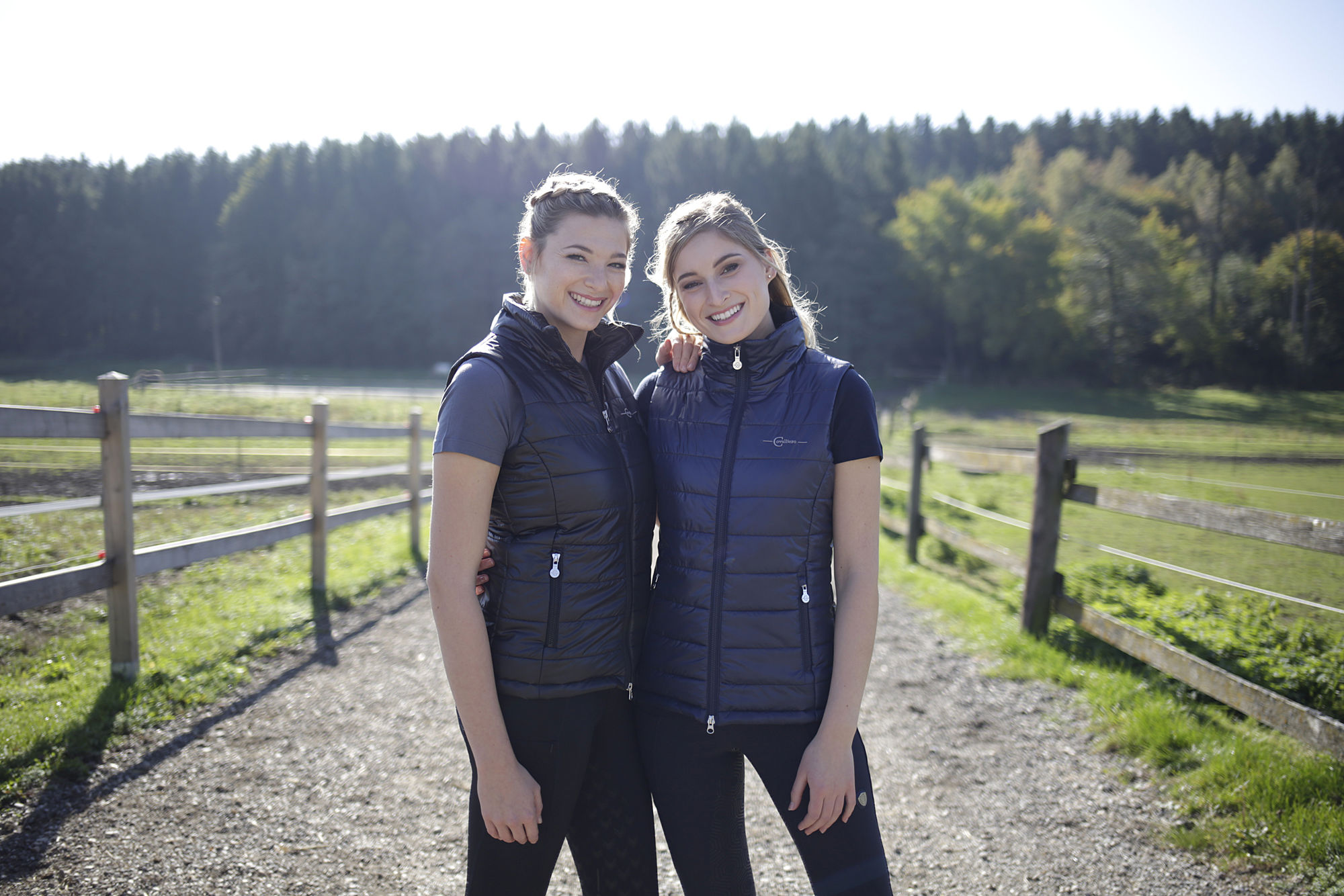 Covalliero Steppweste, Damen, Reitweste