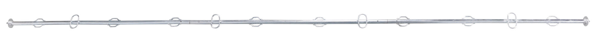 Kerbl Erweiterungselement mit Ausbruchssperre, 230 x 76 x 70 cm, Metall verzinkt