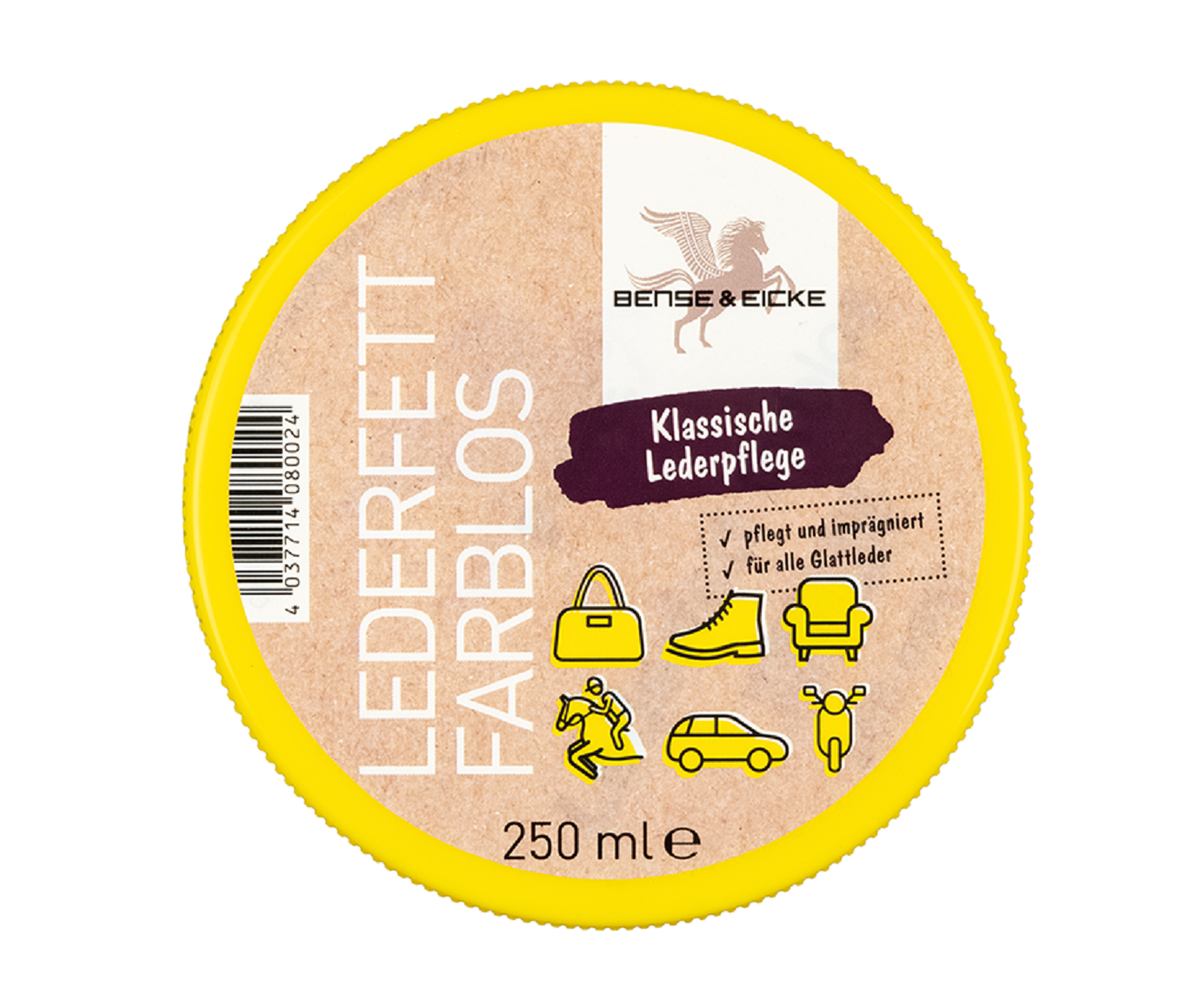 Bense & Eicke Lederfett farblos