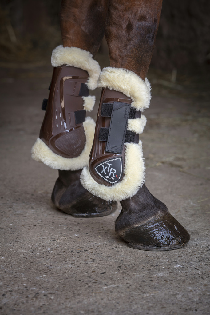 NORTON "XTR" Gamaschen mit synthetischem Lammfell