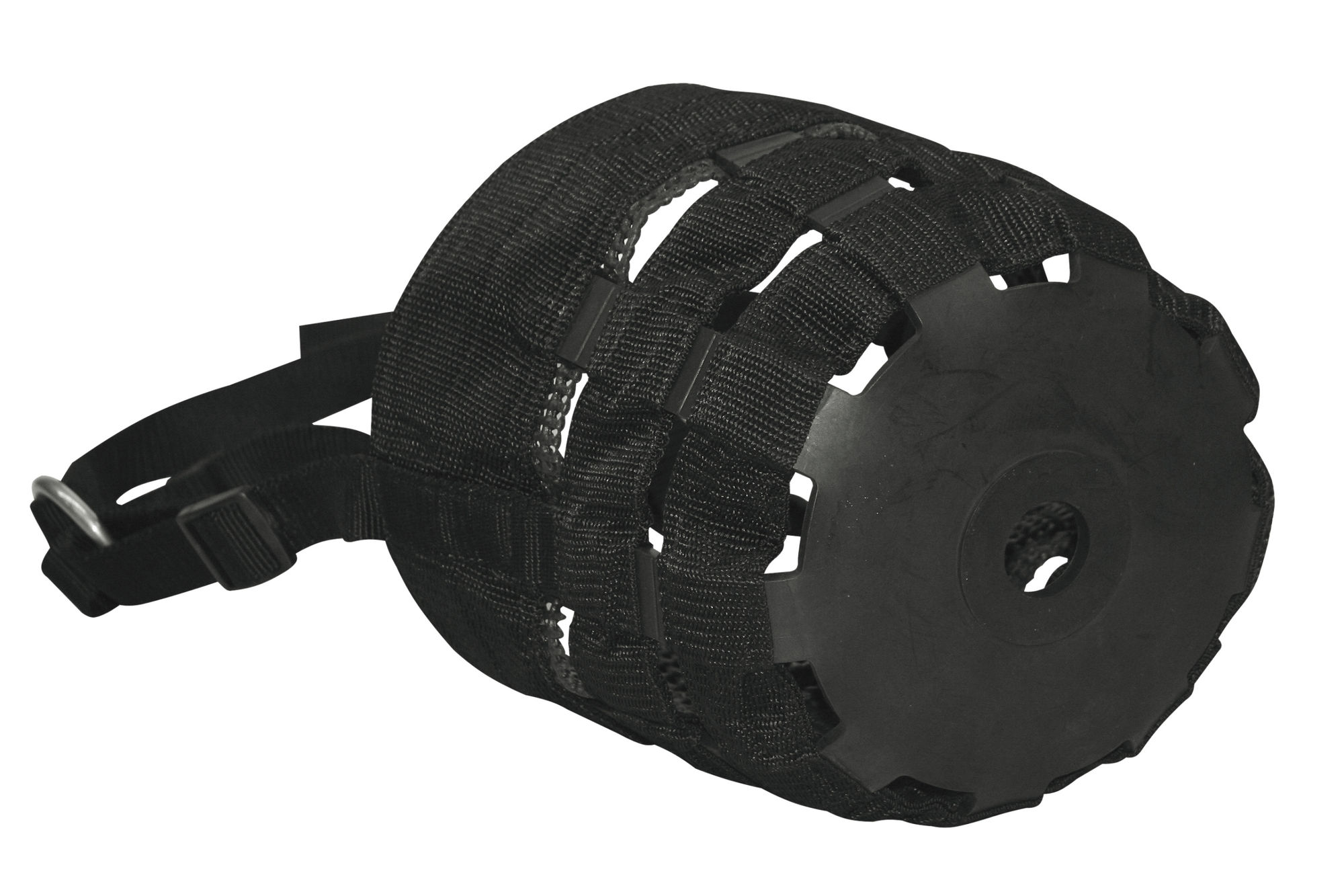 Kerbl Maulkorb/Fressbremse Nylon, schwarz