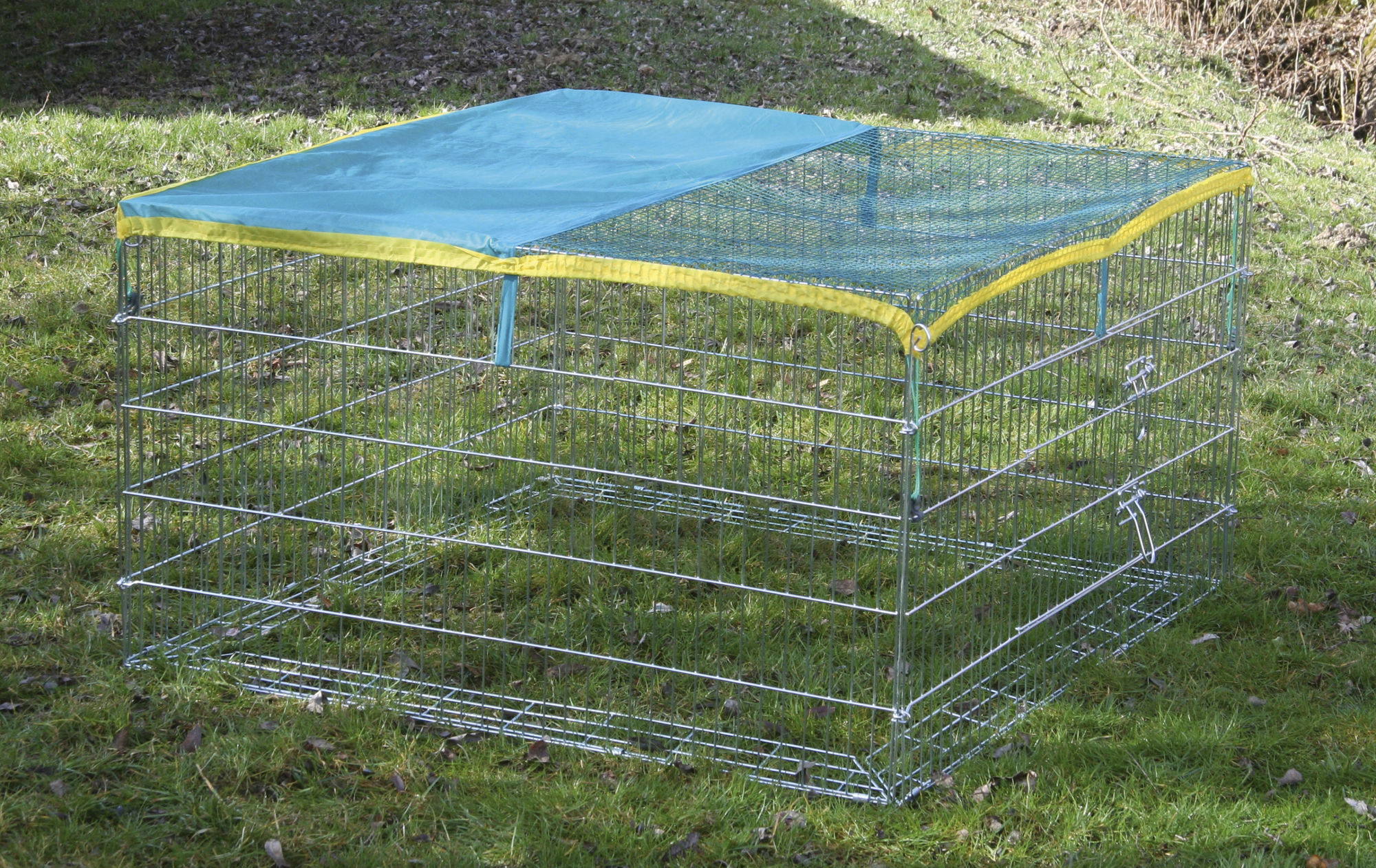Kerbl Freilaufgehege, 115 x 115 x 65 cm, Metall verzinkt