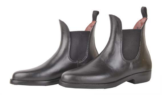 HKM Jodhpurgummistiefel soft/weit, Elastikeinsatz