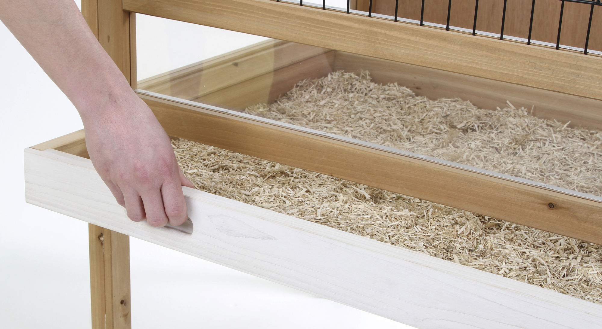 Kerbl Kleintierkäfig "Indoor Deluxe", 115 x 60 x 92,5 cm, Holz
