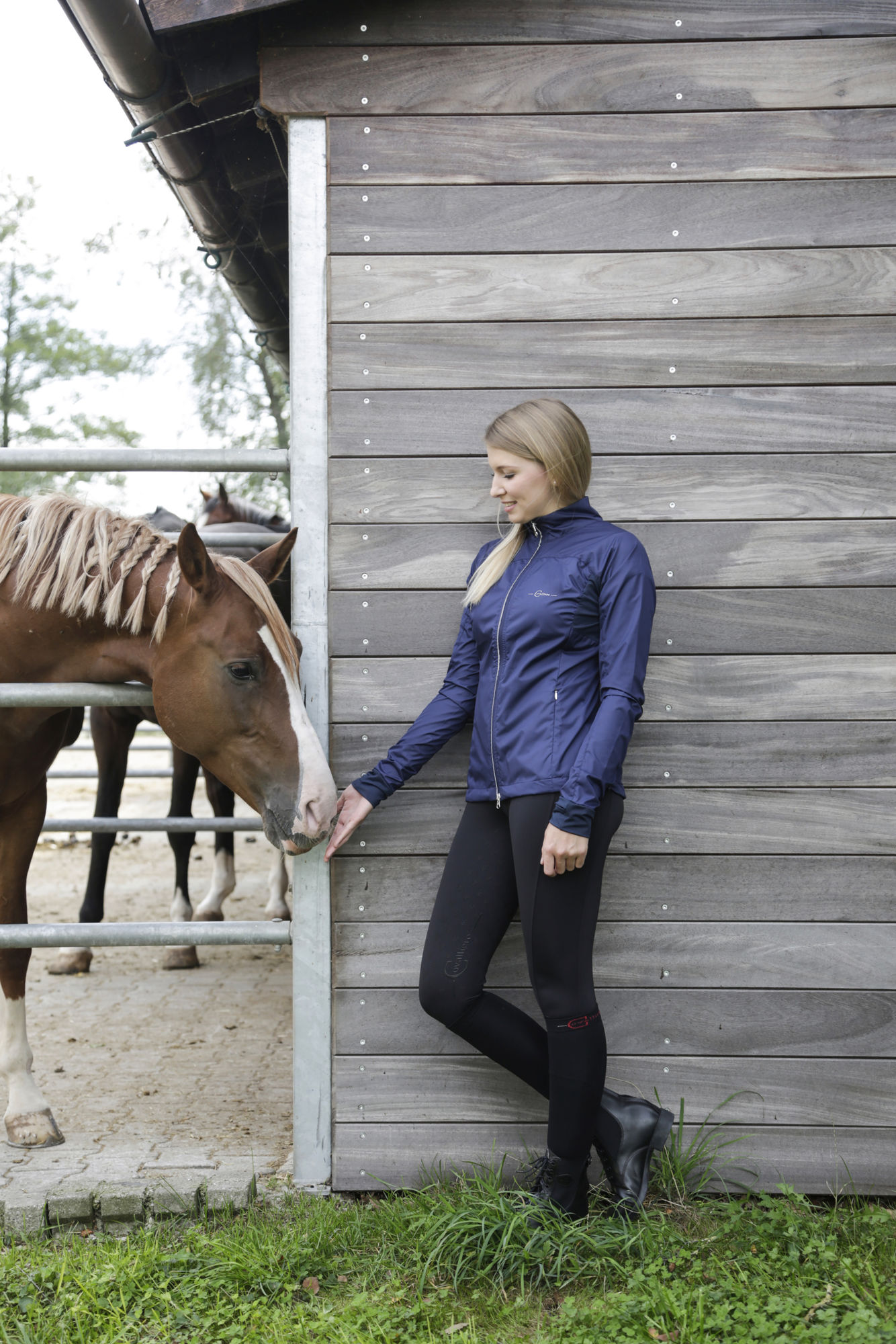 Covalliero Windbreaker, Damen, dunkelblau