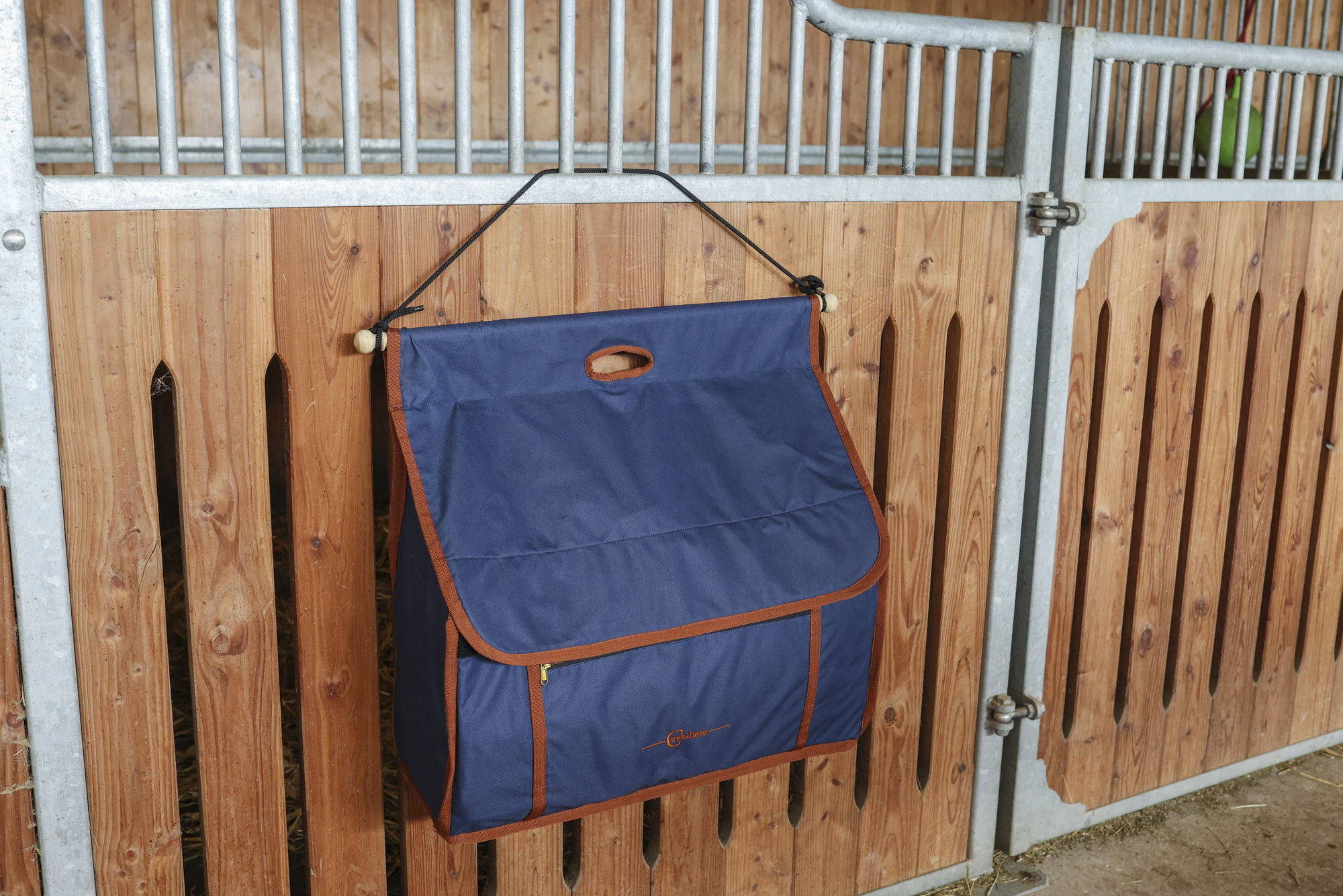 Covalliero Boxentasche Milano, navy/camel, 66 x 25 x 60 cm