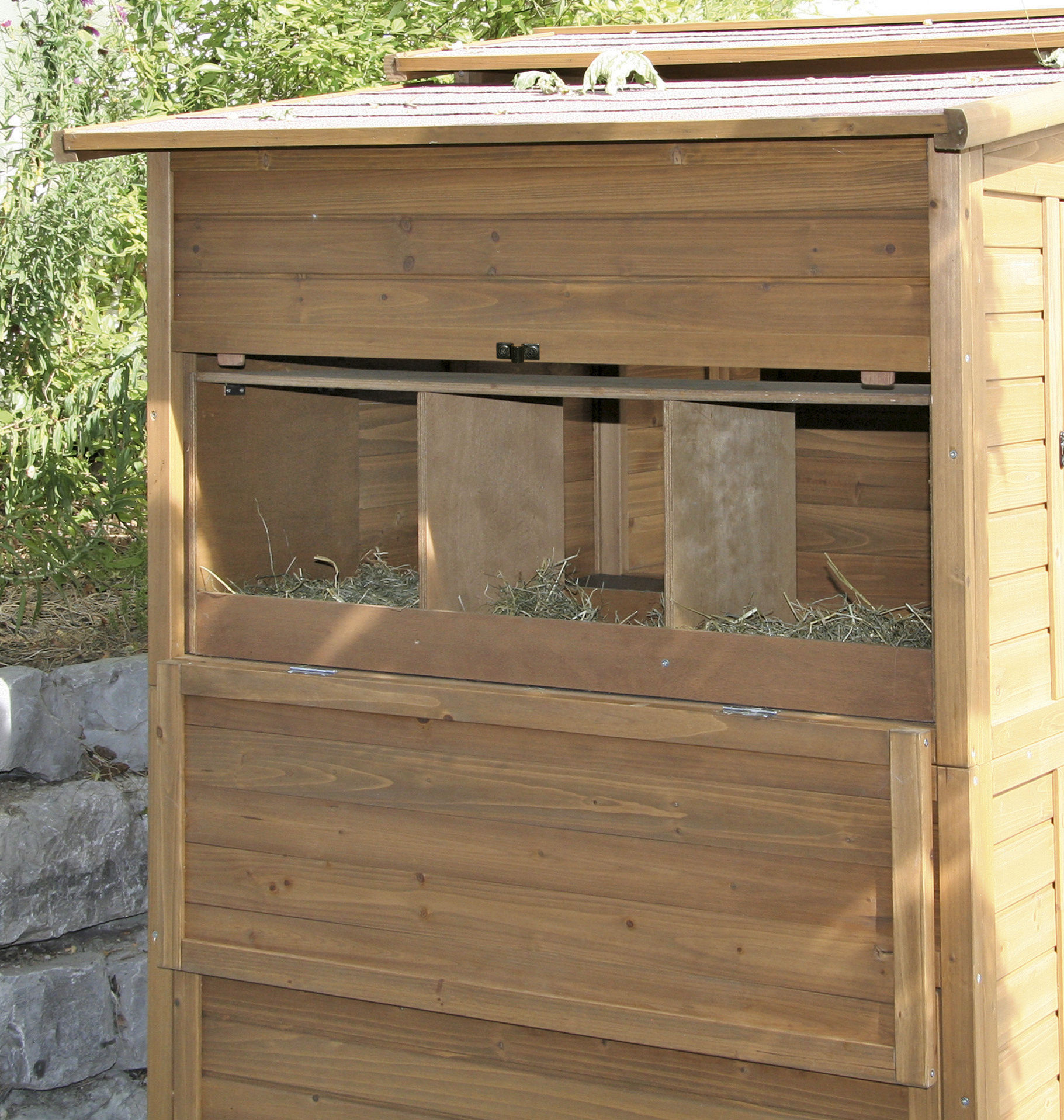 Kerbl Hühnerhaus, 222 x 115 x 200 cm, Holz