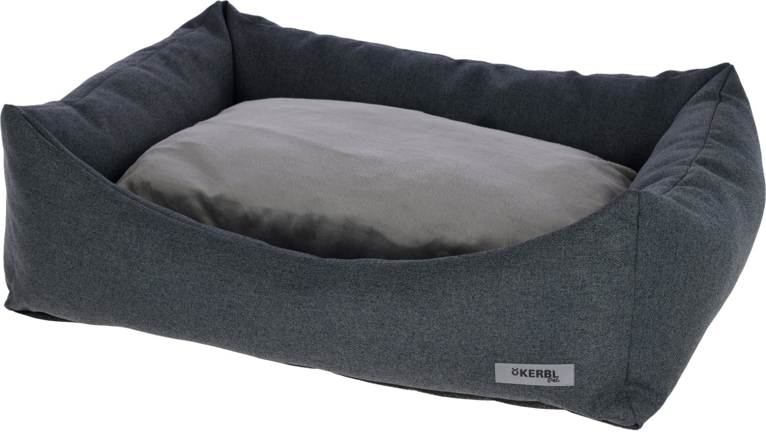 Kerbl Kuschelbett Platin Ortho,grau