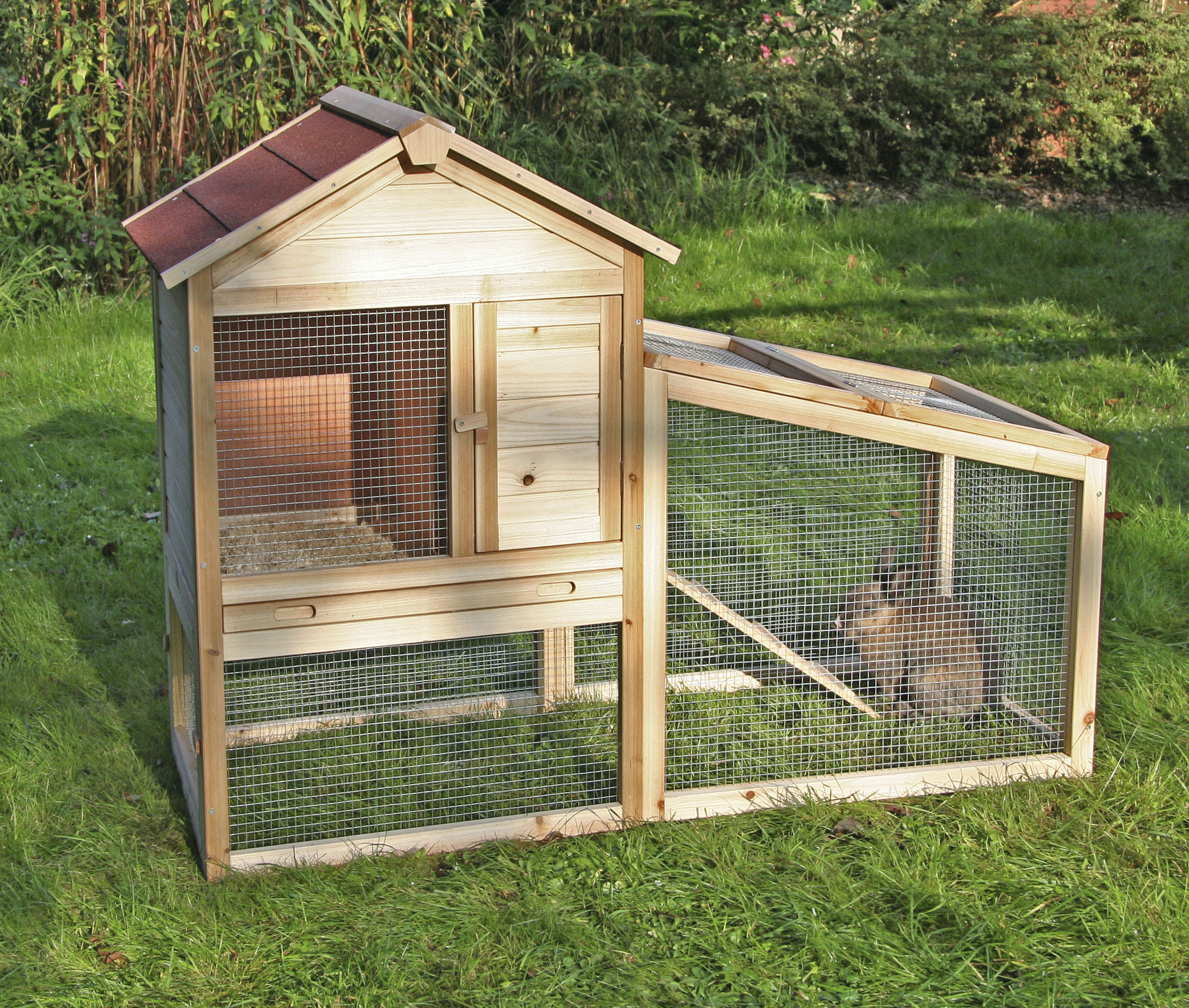 Kerbl Nagerhaus "Freetime", 140 x 65 x 100 cm, Holz