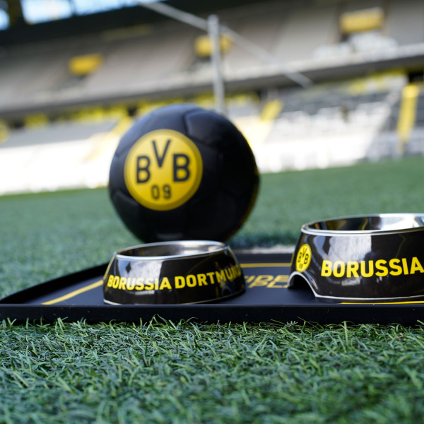 Hunter Napfunterlage BVB, schwarz/gelb