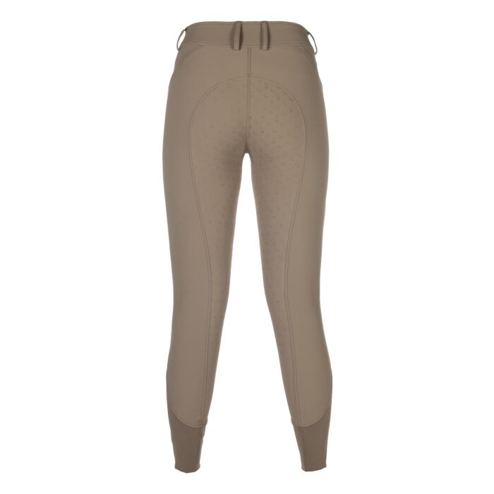 HKM Reithose "Livigno Sportive" Silikon-Vollbesatz II, taupe
