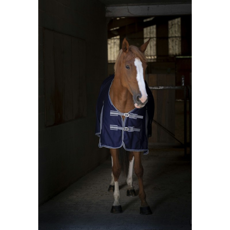 EQUITHÈME "Sweat", Sommerdecke, Pferdedecke, marineblau