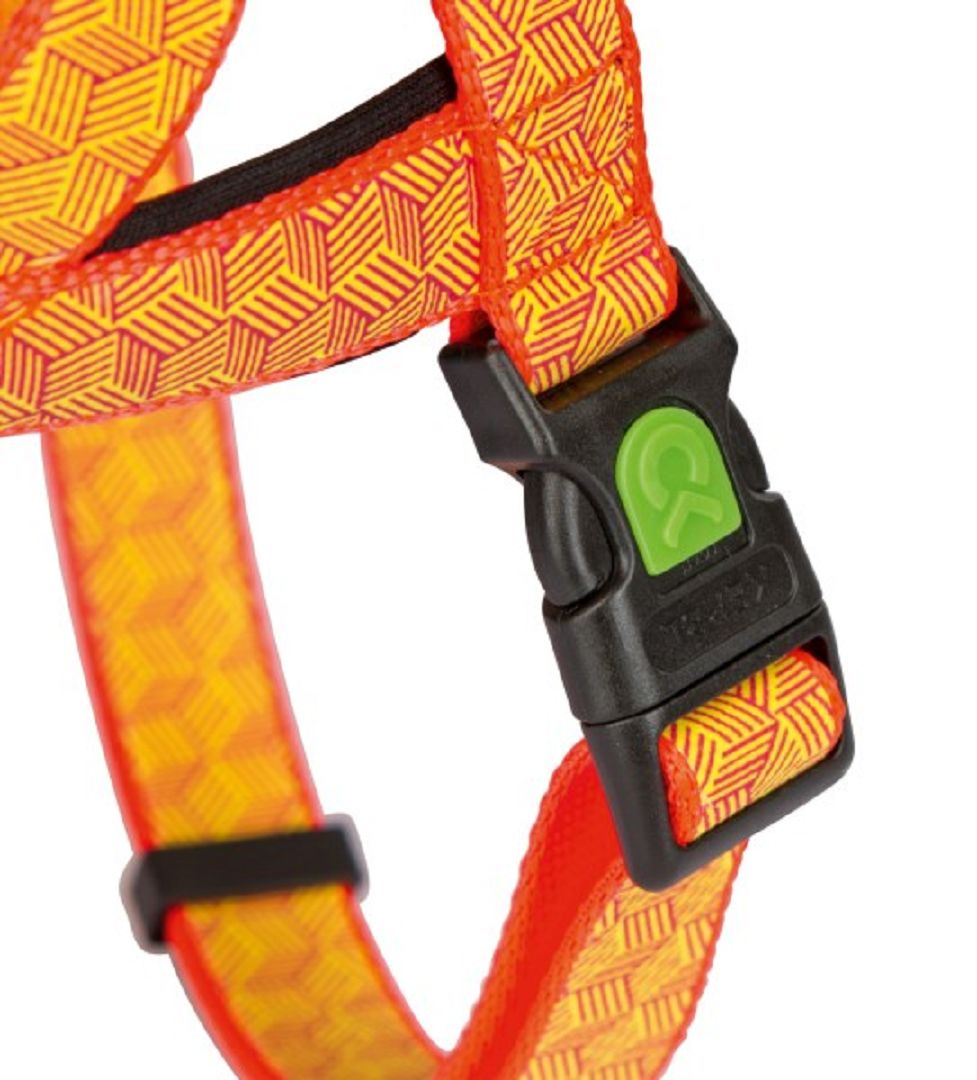 Kerbl Norweger reflektierend orange schwarz