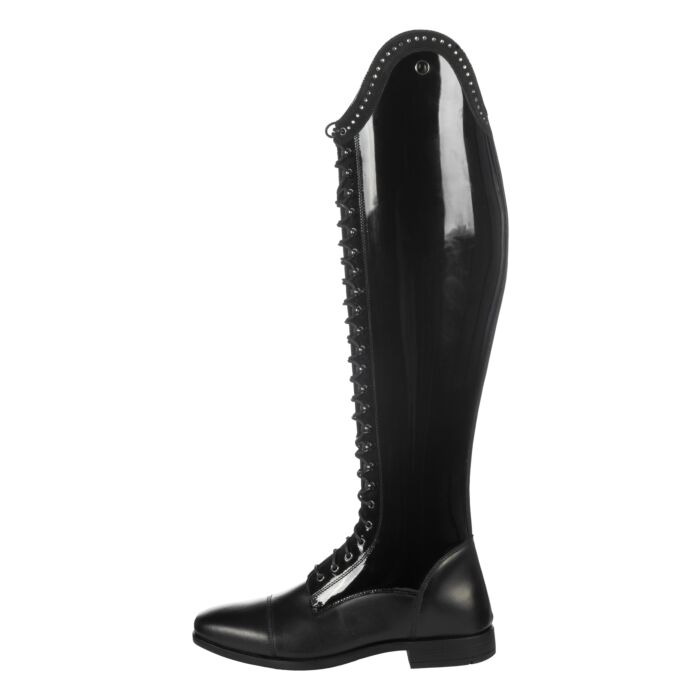 HKM Reitstiefel "Amalfi Lack" lang/normal,schwarz