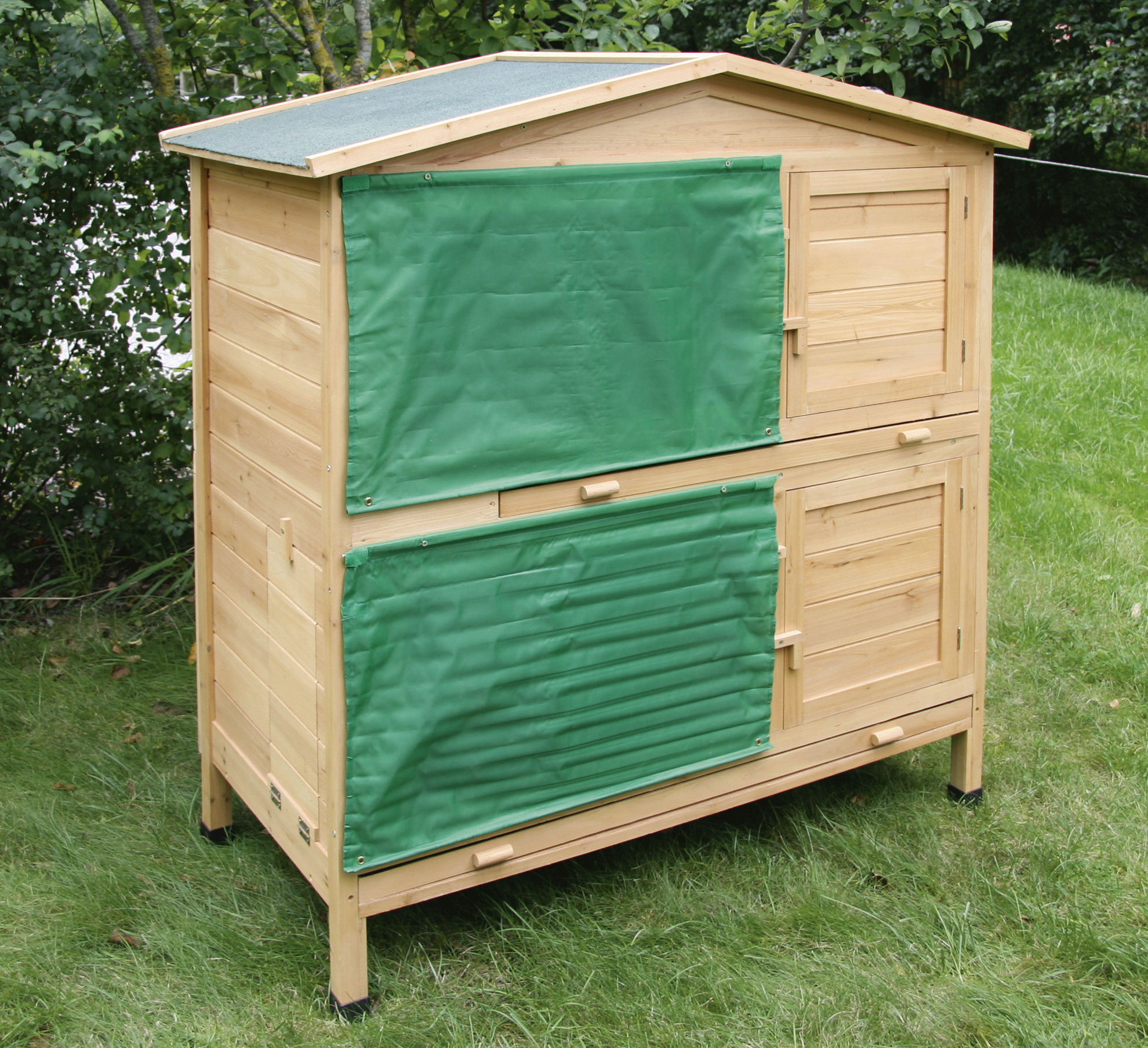 Kerbl Nagerhaus "Appartement", 118 x 61 x 130 cm, Holz