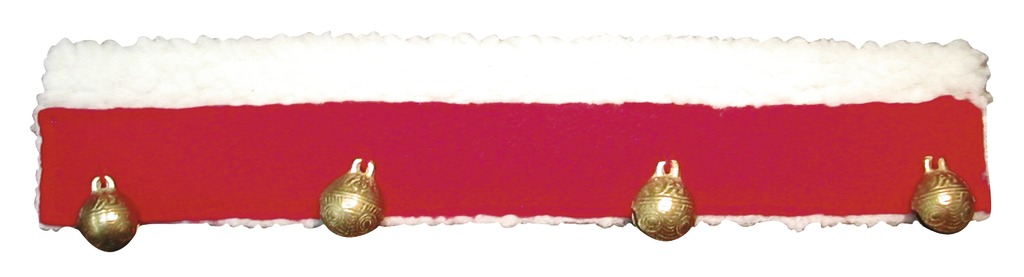 EQUITHEME Weihnachtsset, 4er-Set, rot/weiß