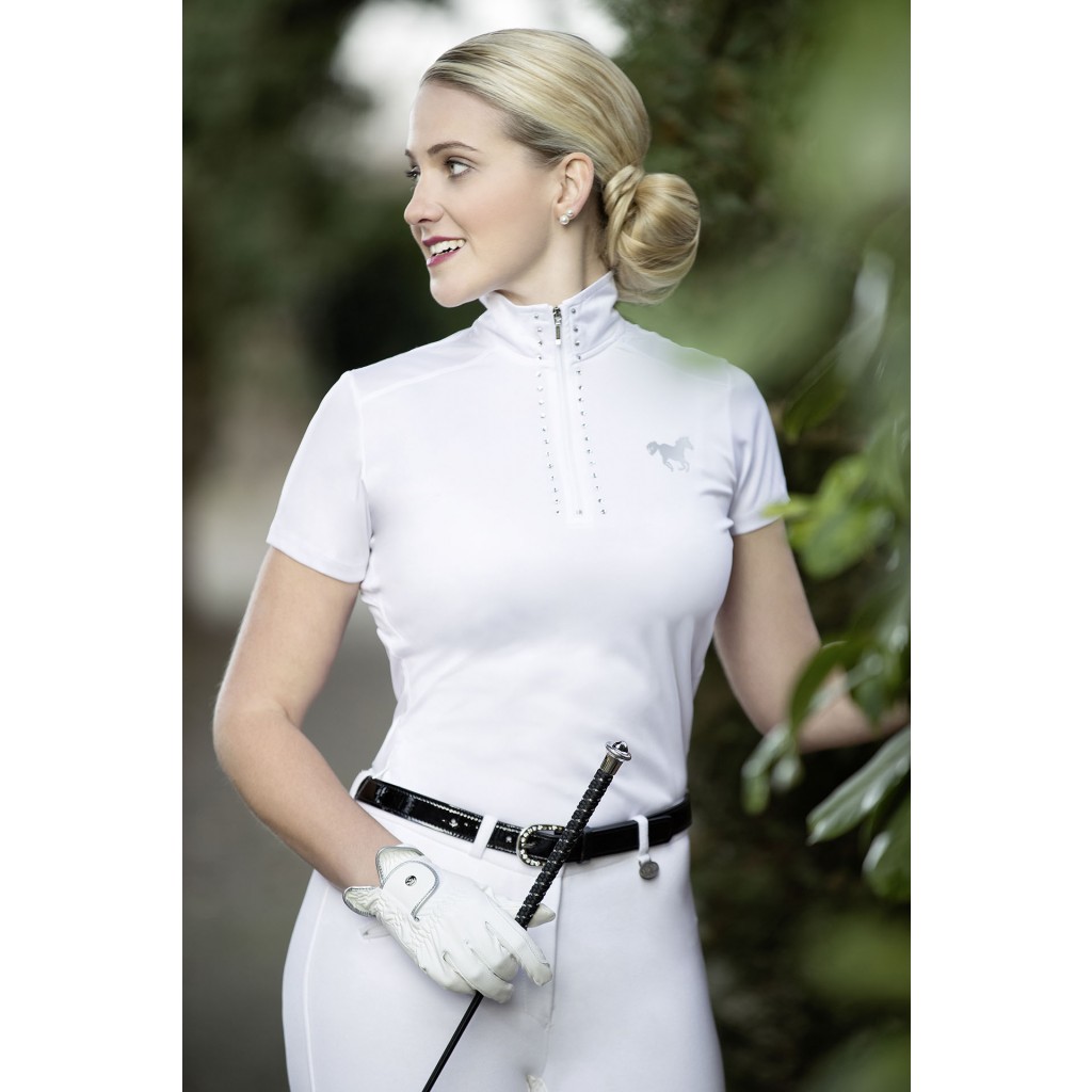 Turniershirt "High function", weiß
