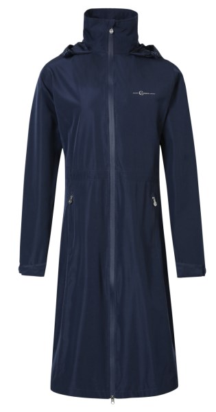 Kerbl Regenmantel navy wasserdicht mit Kapuze