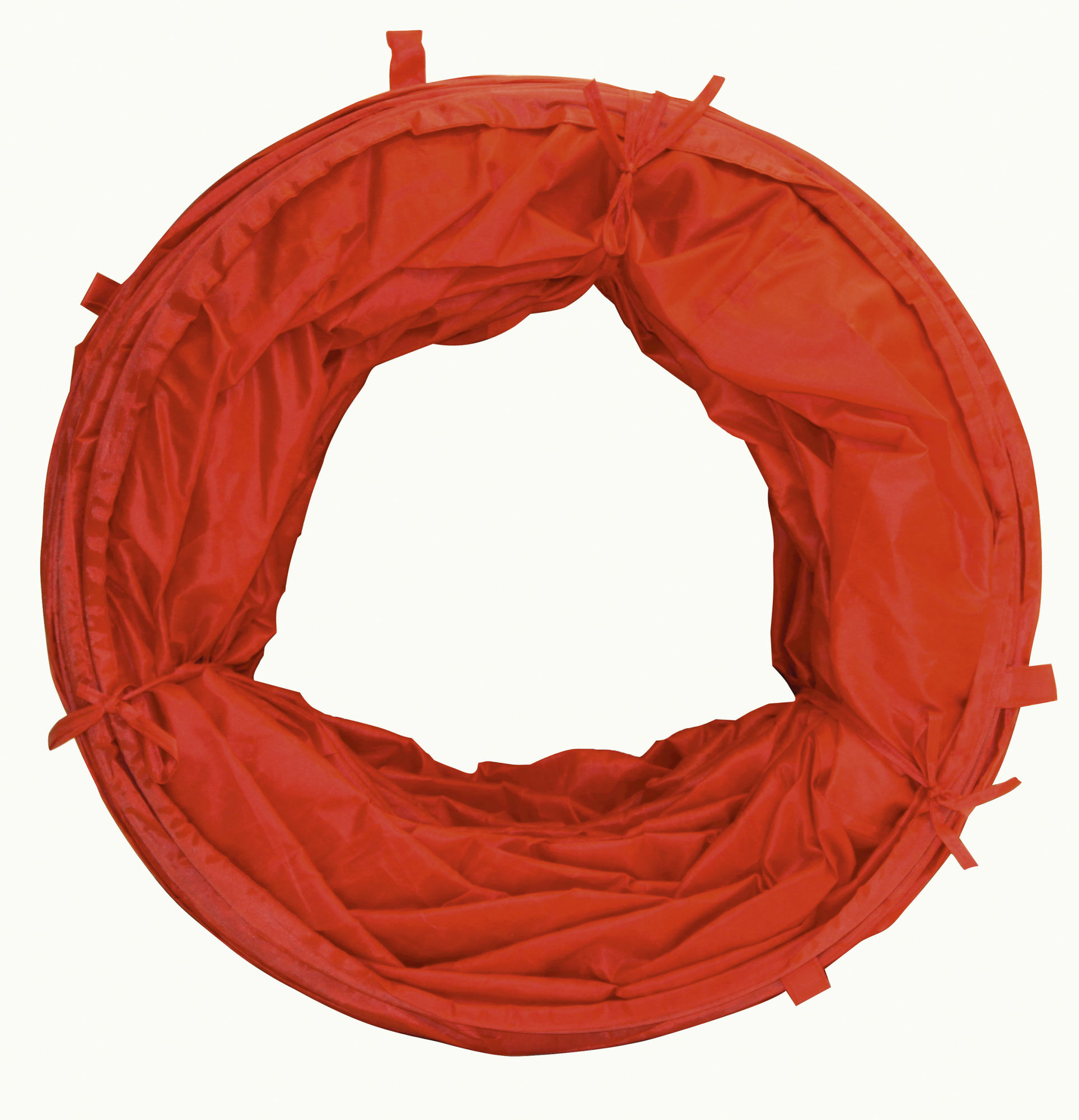 Kerbl Hundetunnel "Agility", rot, 5 m lang, 60 cm Durchmesser