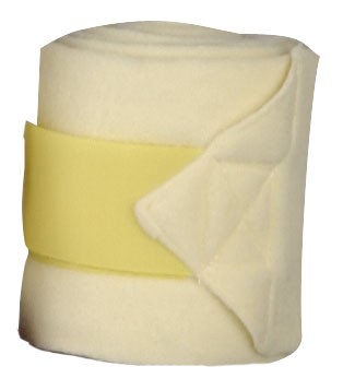 HKM Polarfleecebandagen, 4er Set, atmungsaktiv