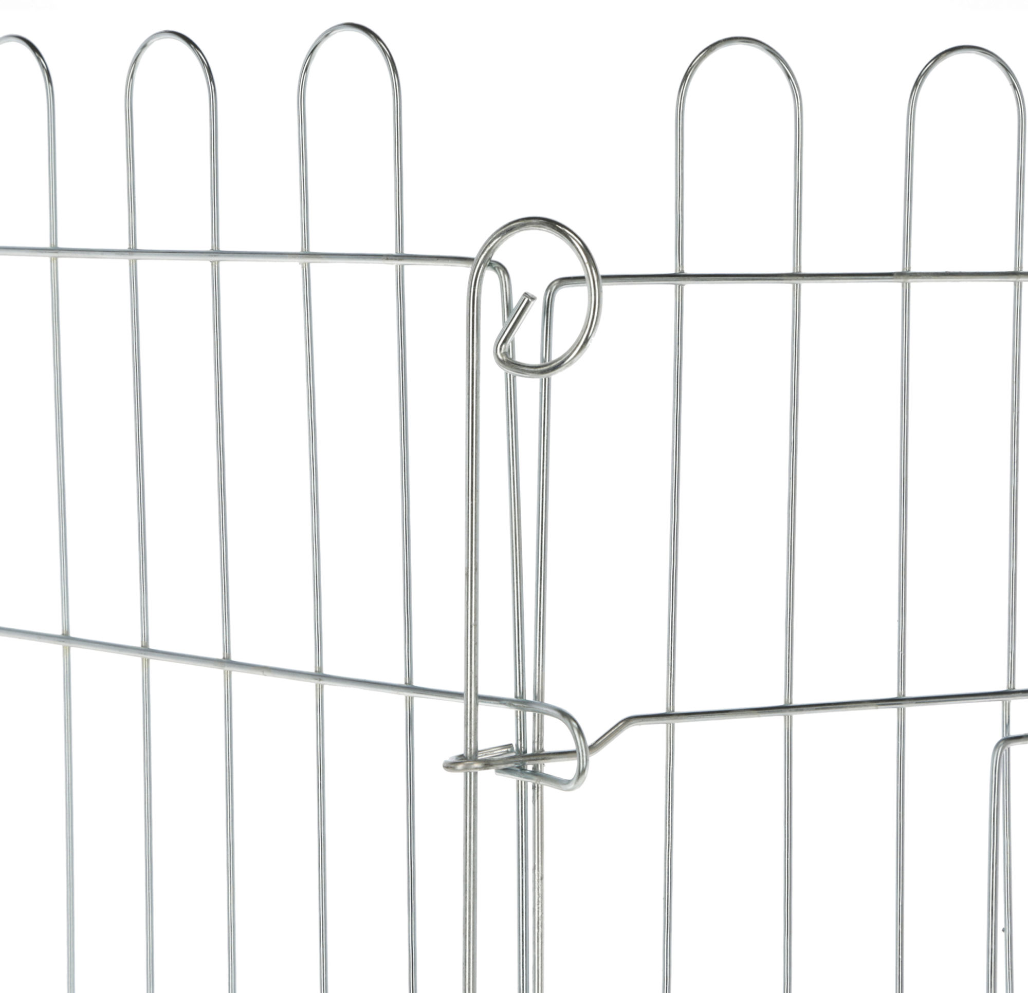 Kerbl Freilaufgehege, 6-eckig, verzinktes Metall