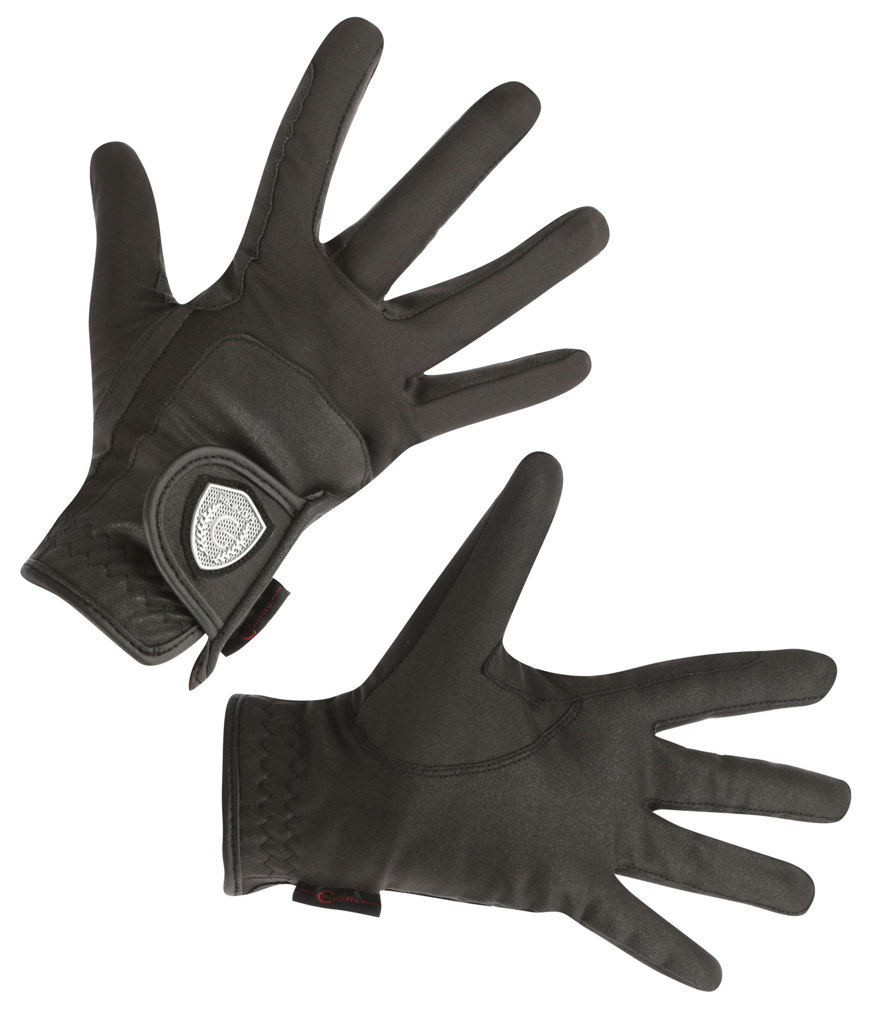 Covalliero Reithandschuhe Dana, schwarz