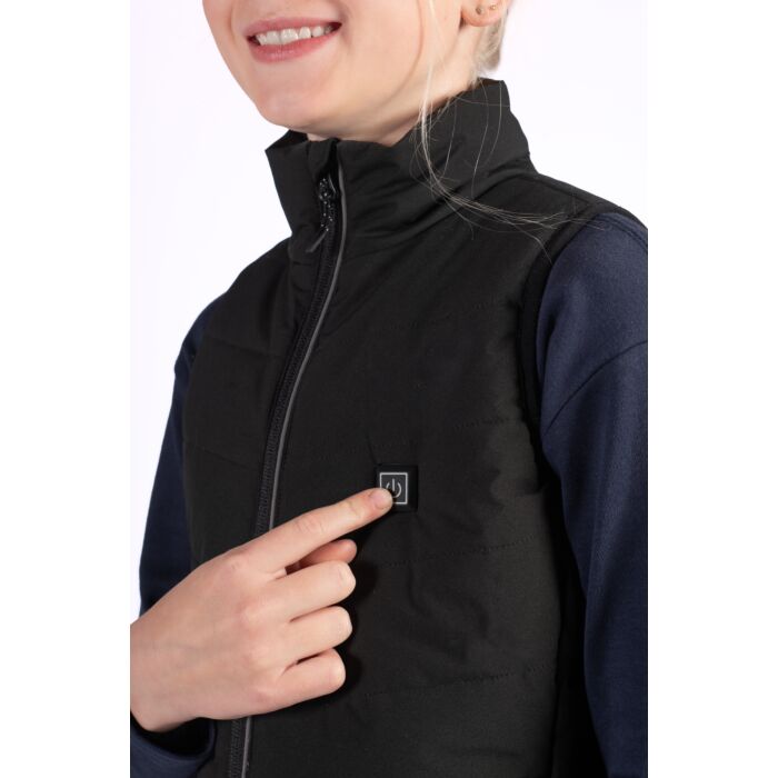 HKM Kinder-Heizweste "Cuddle" Style ,schwarz,Gr.164,Sale
