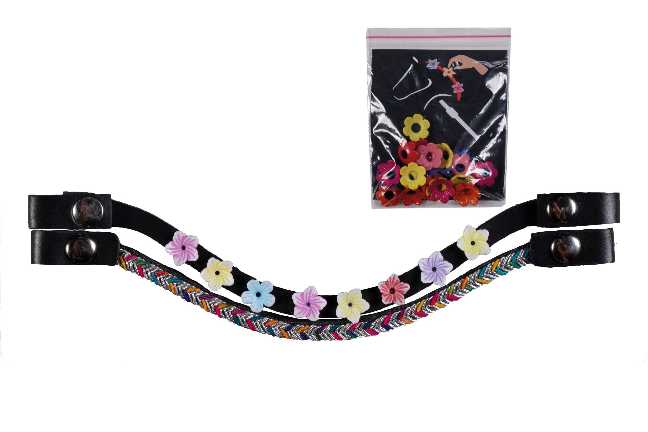 HKM Hobby Horsing Stirnbänder, 3er-Set