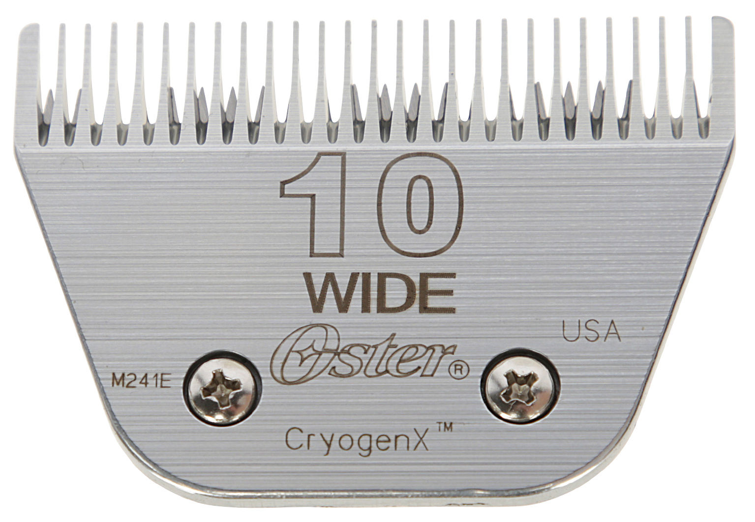 Oster Scherkopf Nr. 10breit L: 2,4 mm, breit-medium