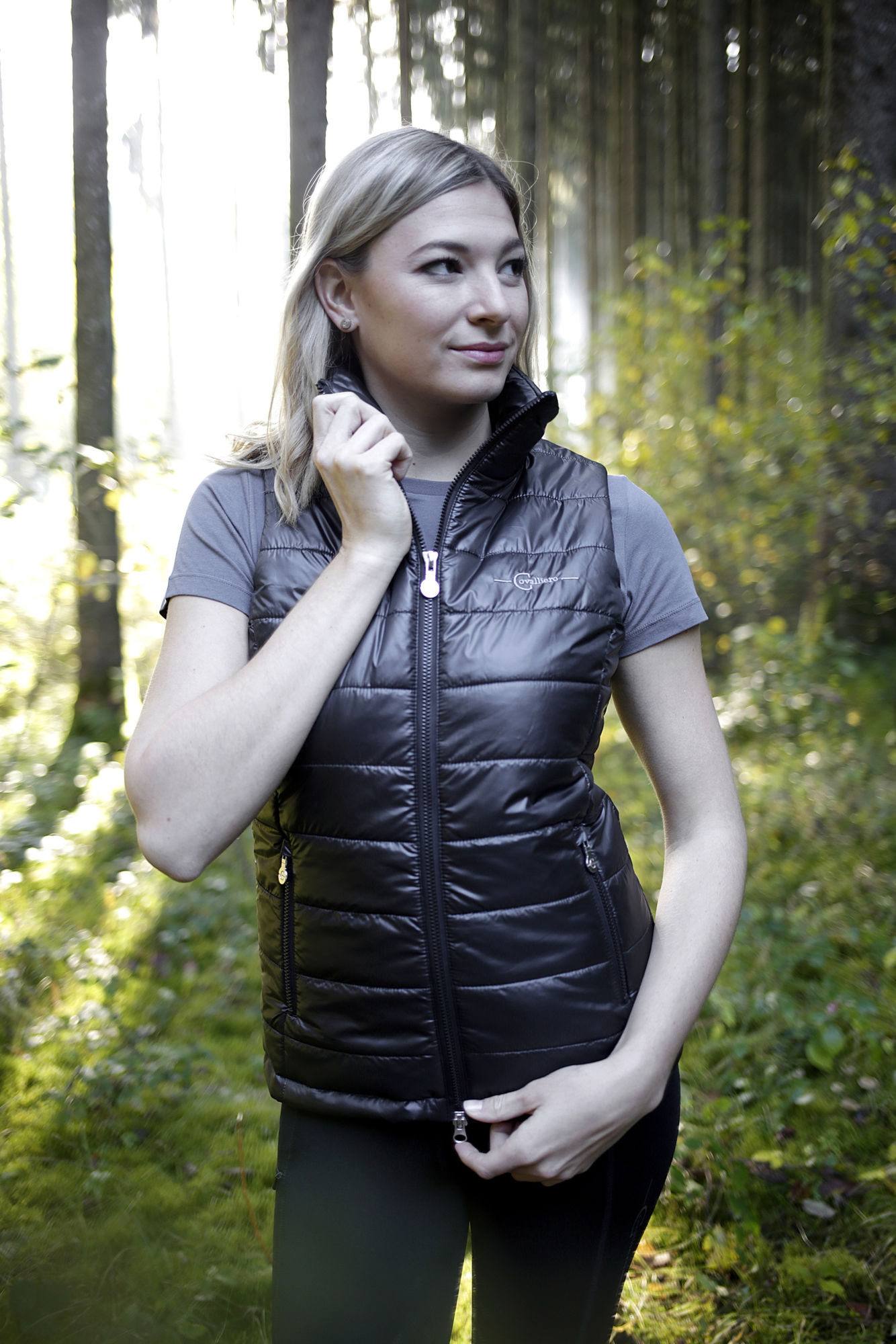 Covalliero Steppweste, Damen, Reitweste