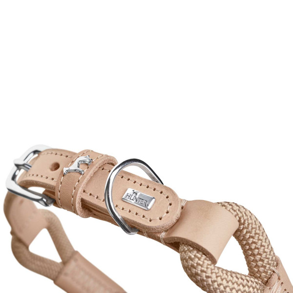 Hunter Halsband Malia, beige/natur