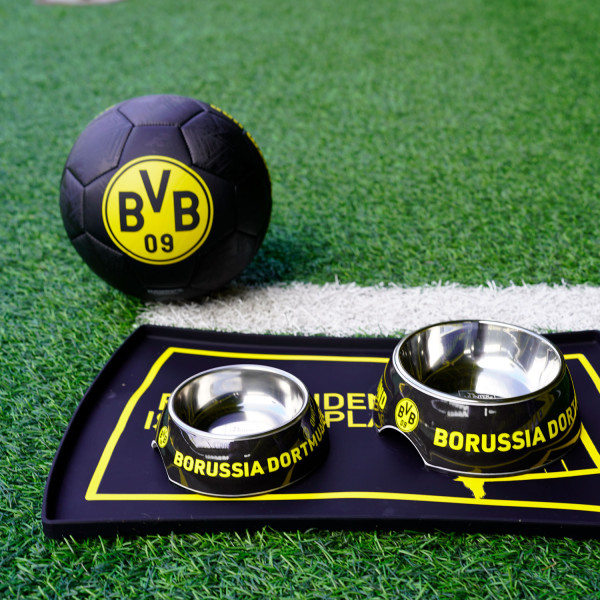 Hunter Napfunterlage BVB, schwarz/gelb