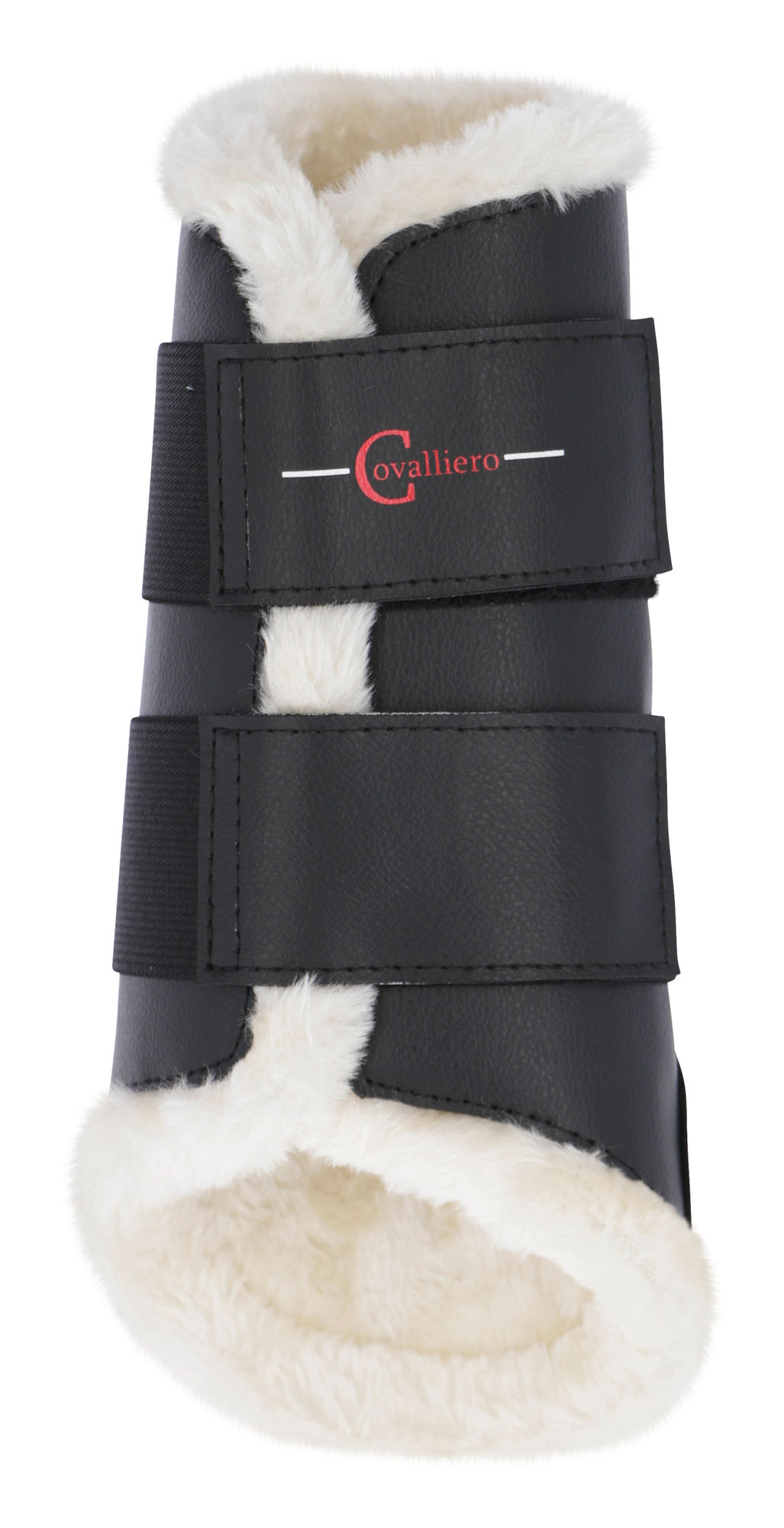 Covalliero Dressurgamaschen, Fleece, vorne
